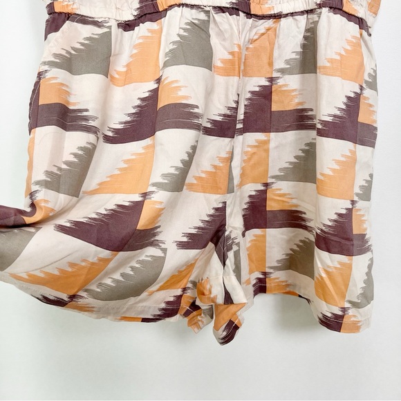 NWT PrAna Franny Romper Sleeveless‎ with Abstract Pattern Size XL - Picture 7 of 11